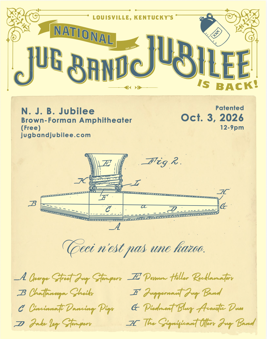Jug Band Jubilee 2026 poster. 